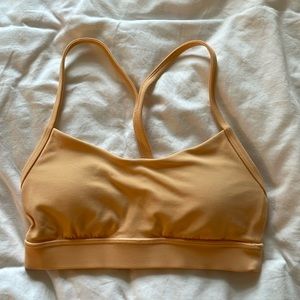 Lululemon flow y nulu bra size 2 summer glow